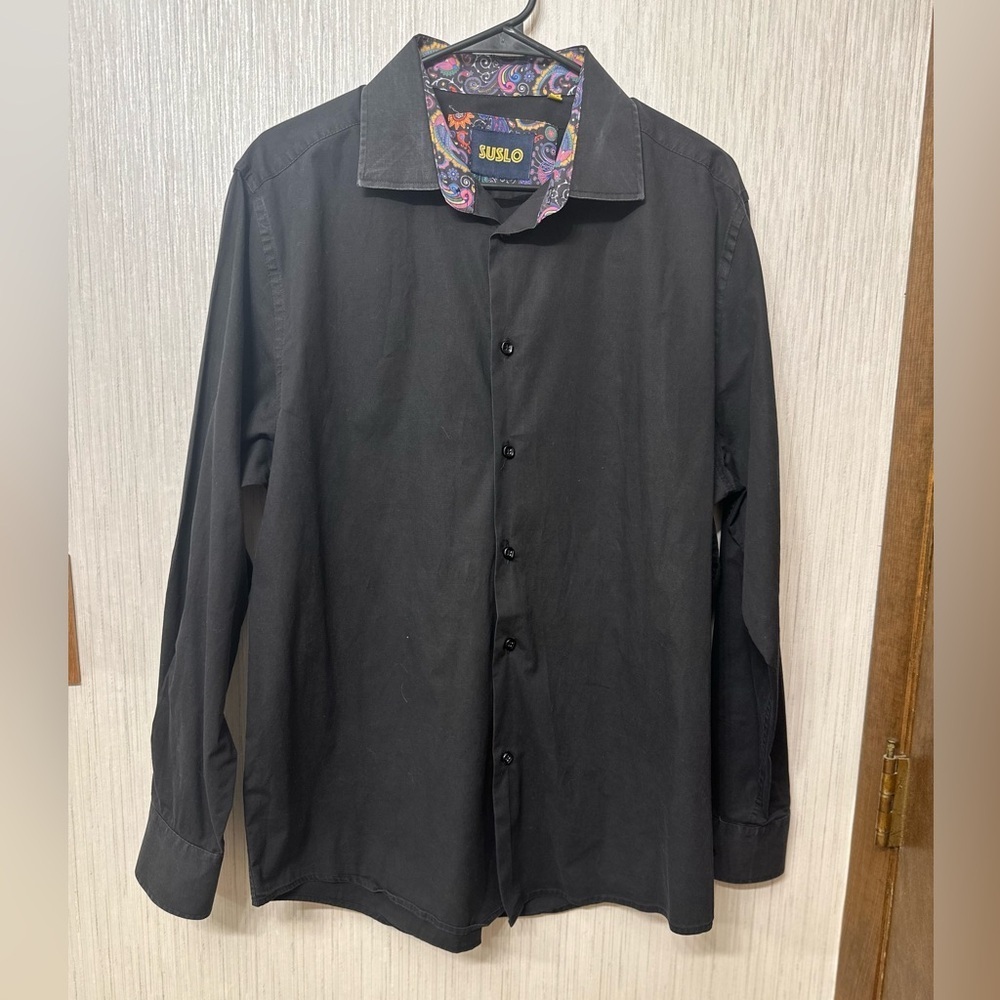 Suslo XXL button up long‎ sleeve shirt